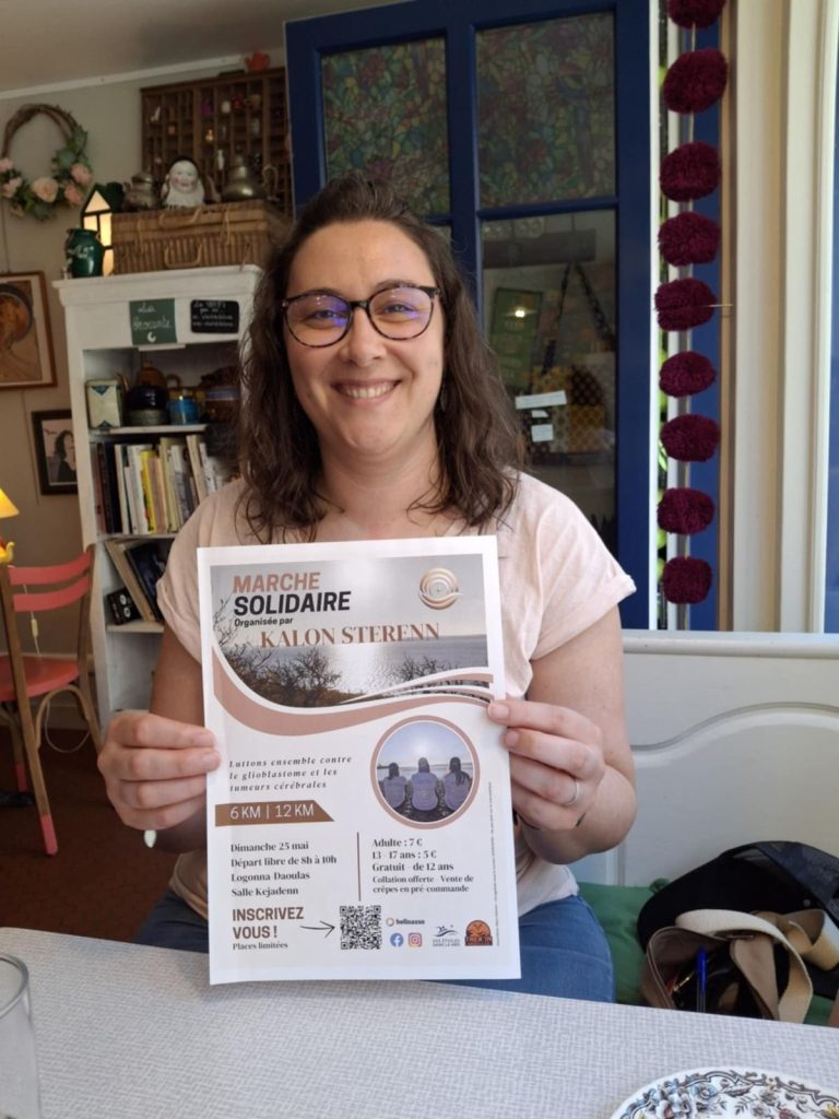 Aurélie de l'association Kalon Sterenn.