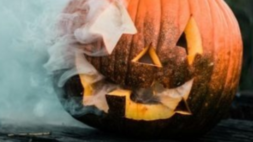 Citrouille creusée pour Halloween