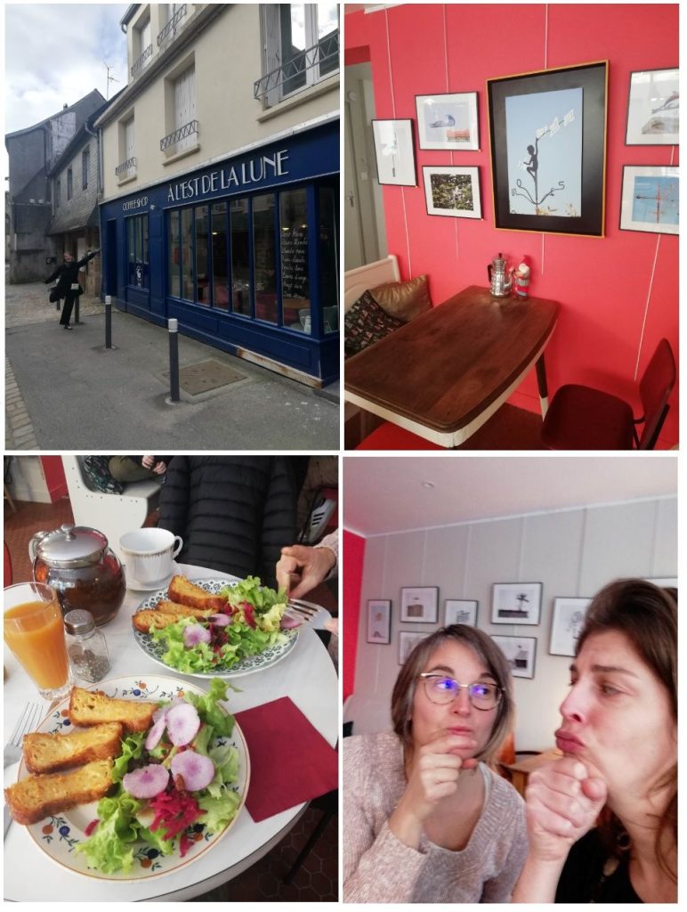 Emma et Sophie au coffeeshop A L'Est de la Lune