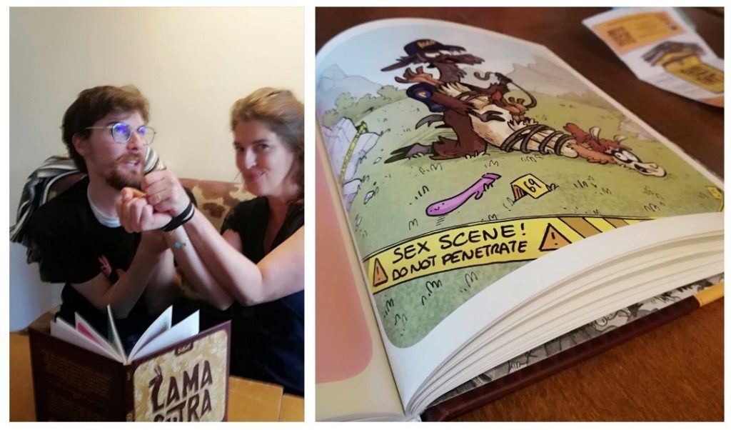 Initiation au kamasutra grâce au Lamasutra