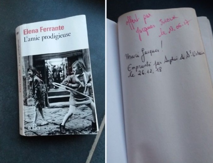 Roman trouvé dans la boîte à lire