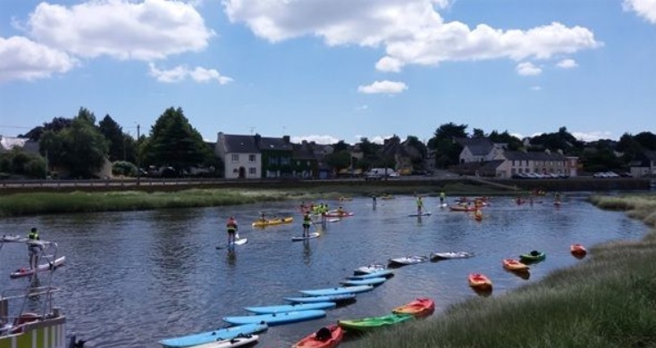 Kayak au départ de Daoulas