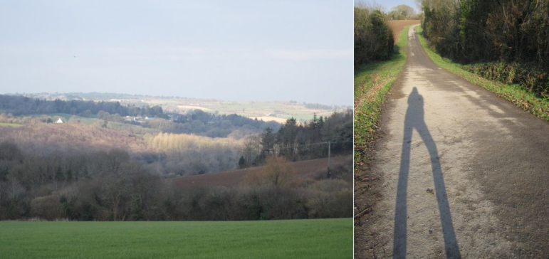 Balade dans la campagne d'Irvillac