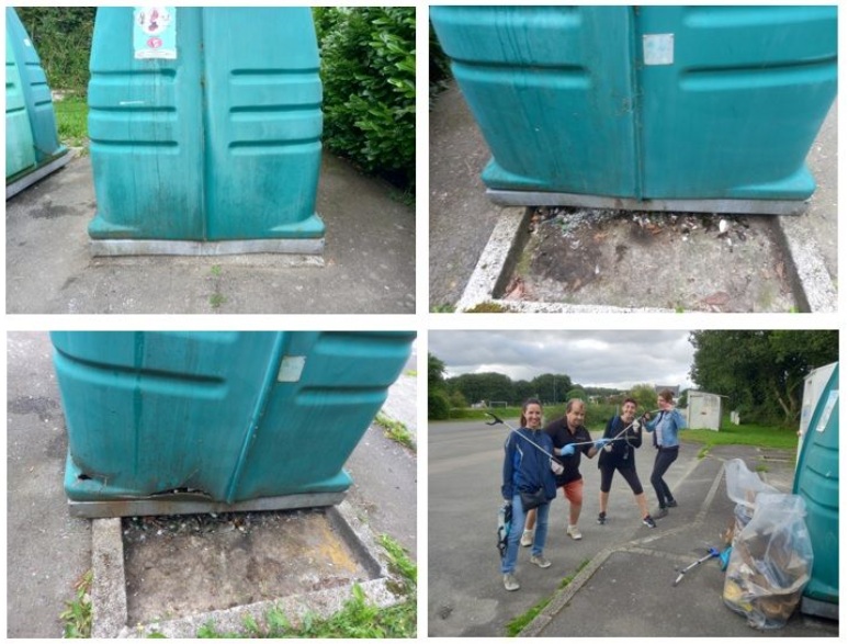 Clean walkers en action