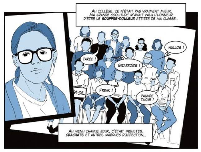 Extrait de la BD de Sandrine Kerion