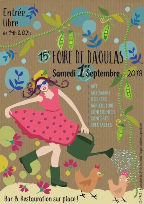 Affiche de la Foire de Daoulas