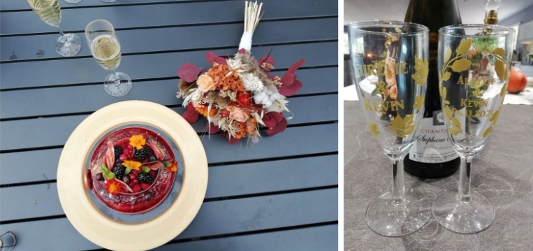 Jolis détails d'un mariage