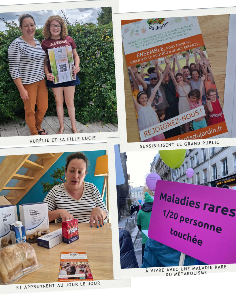 Lucie et sa maman Aurélie partagent leur expérience de la vie quotidienne avec une maladie métabolique rare.