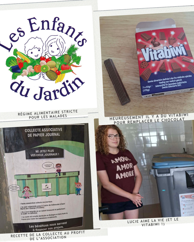 Une préparation alimentaire illustrant les contraintes du régime hypoprotidique suivi par Lucie.